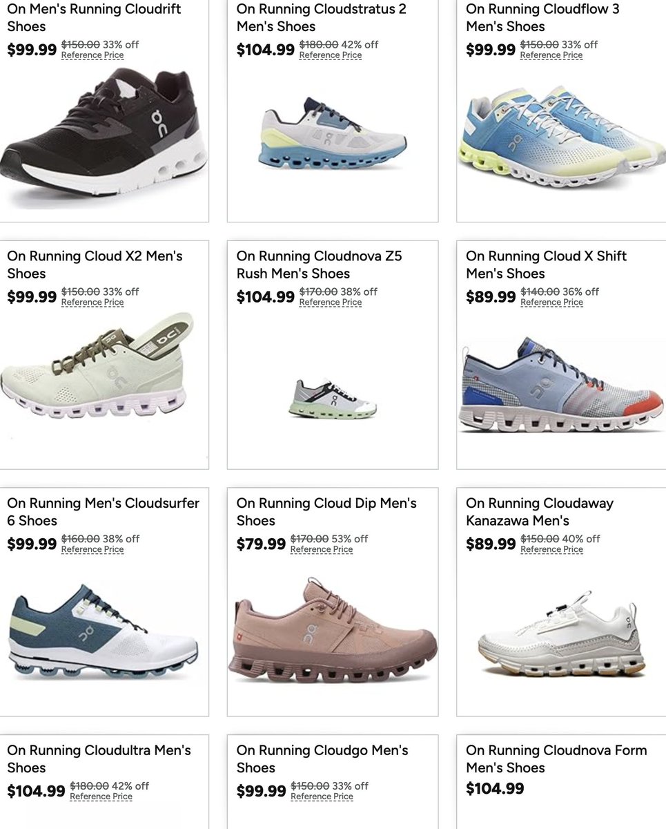 Use code SAVETEN at checkout for an extra 10% off #ad 

On &amp; Hoka Running Shoes
mavely.app.link/e/sRqYMLNjUUb