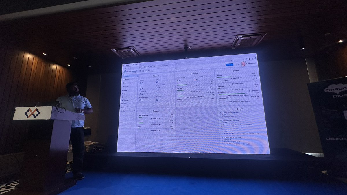 kiranchavala's tweet photo. Intro into Apache cloudstack 201 by @iamJithinRaju #cloudstack #csiug @shapeblue https://t.co/0MDWEEBz9d