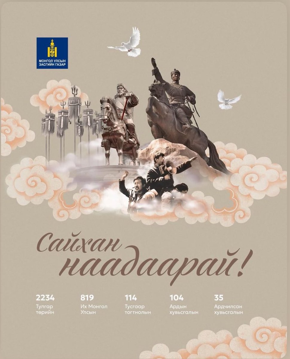 Иймэрхүү мэндчилгээ хараад,  Монгол хүн бүрийн баяр болж байгаад итгэж,  сэтгэл дүүрэн баярлаж байна даа. Данхын жилүүдэд тусгаар тогнол эрх чөлөөгөө жинхэнээр нь олсон Ардчилсан Хувьсгалыг орхигдуулж  байсан нь над шигт нь хамаагүй мэт байлаа.   Баярлалаа Жаргалан. <a href="/BodroL/">Jargalan Batbayar</a>