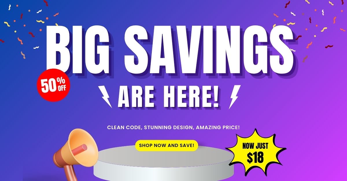 PreyanTechnosys's tweet image. 🌞 Summer Web Design Sale!
🚀Save up to 50% on premium HTML templates – modern, responsive & performance-ready.
⏰ Limited-time only!
🔗 1.envato.market/Dra1q
🔗 1.envato.market/ErrgX
#HTMLTemplates #WebDesignSale #50PercentOff #SummerDeal #ResponsiveDesign #WebsiteUpgrade