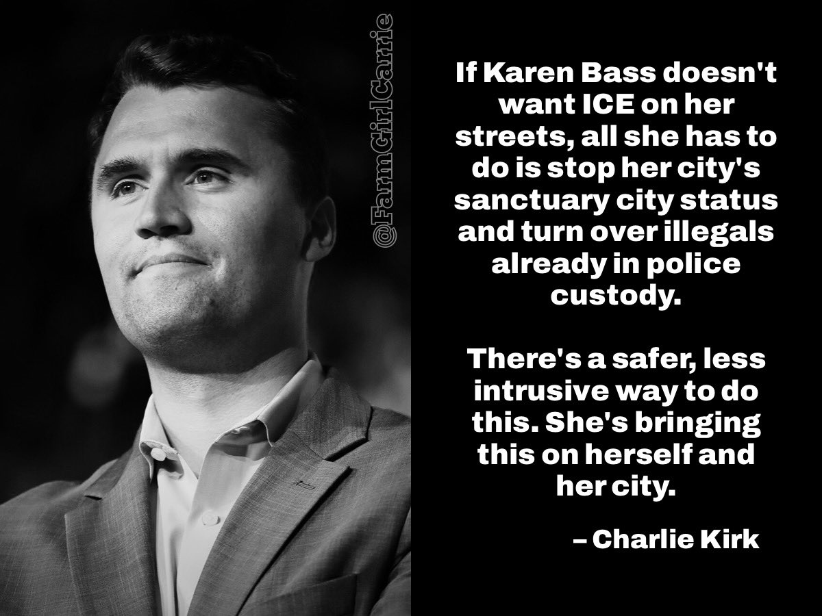 Charlie Kirk is right, you know.