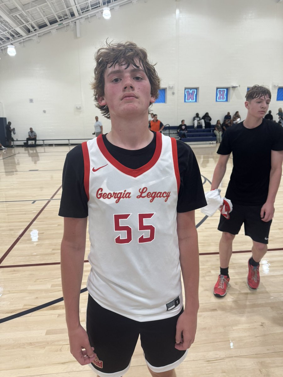 Luke Beaver 
Georgia Legacy
Beaver is an elite shot maker with deep range. He consistently hit tough threes off the dribble, off balance, and in catch-and-shoot situations. Beaver is a dangerous perimeter threat every time he touches the ball.