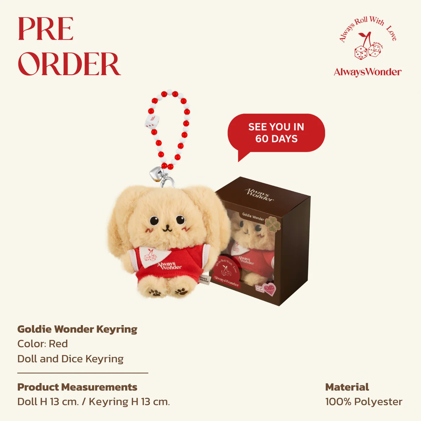 ミ*）様 LingOrm AlwaysWonder Goldie Wonder Meet Goldie Wonder the fluffiest bundle of joy, with big