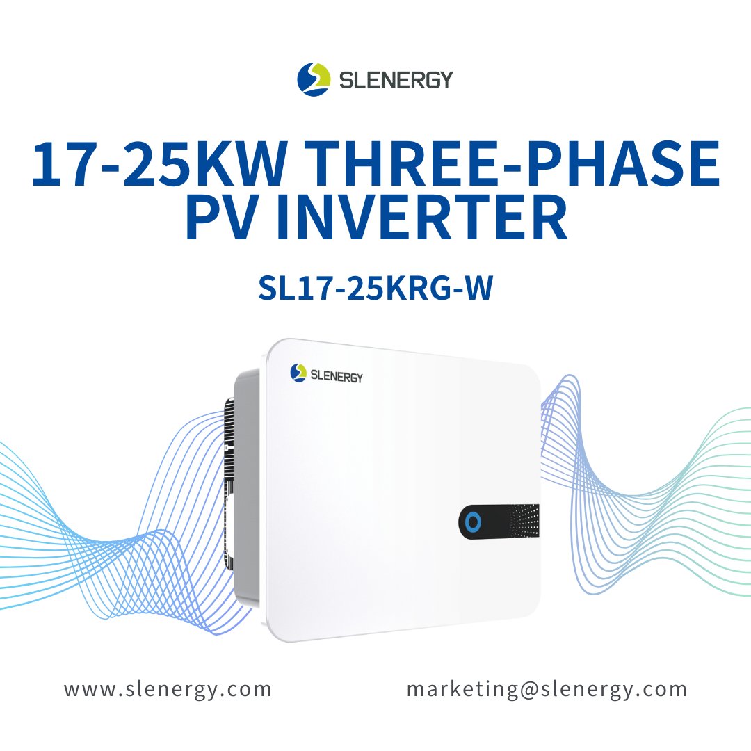 SlenergyTech's tweet image. Unleash High-Performance Solar: Introducing Our 17-25KW Three-Phase On-Grid Inverter!

Maximize your commercial or industrial solar ROI with our cutting-edge inverter:
✅ EFFICIENT &amp;amp; STABLE
98.5% max efficiency – Capture every ray!
160-1000V MPPT range + low startup voltage →…