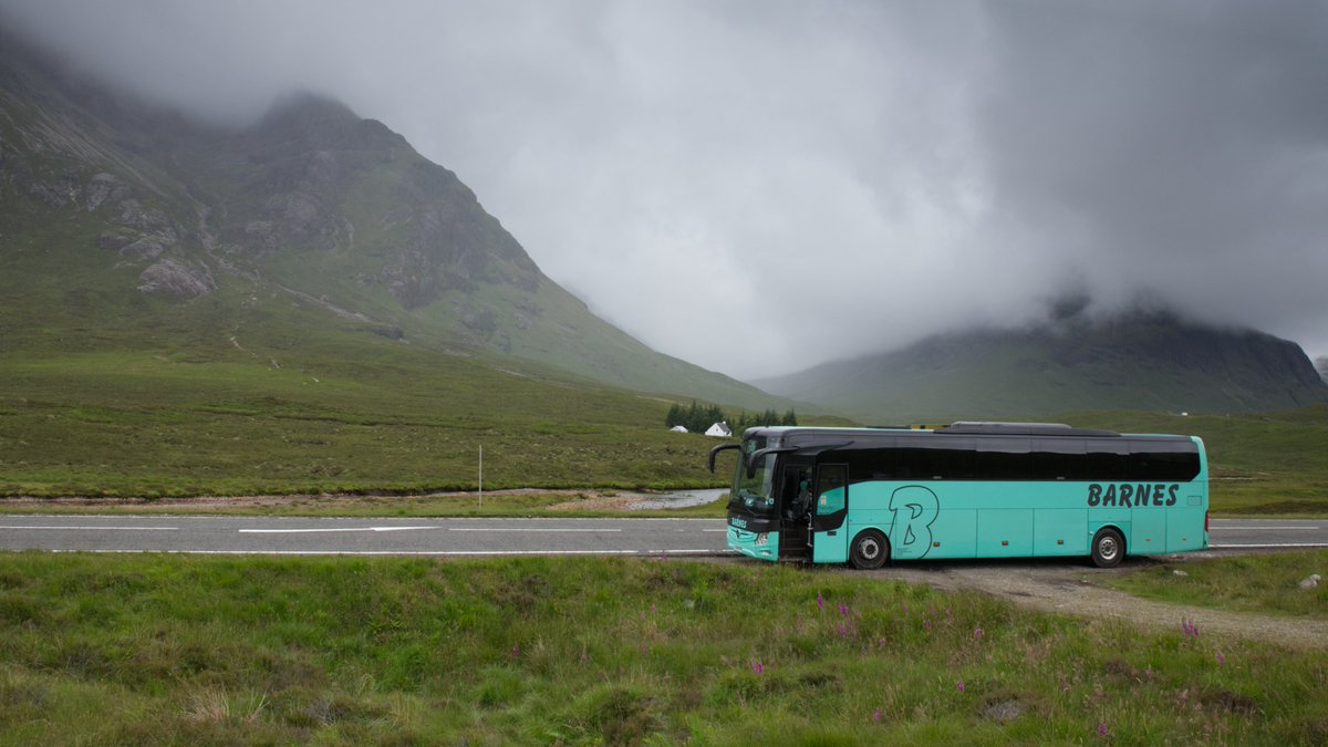 I__J__W's tweet image. Yesterdays visit @BarnesCoaches  the Commando Memorial and Glencoe