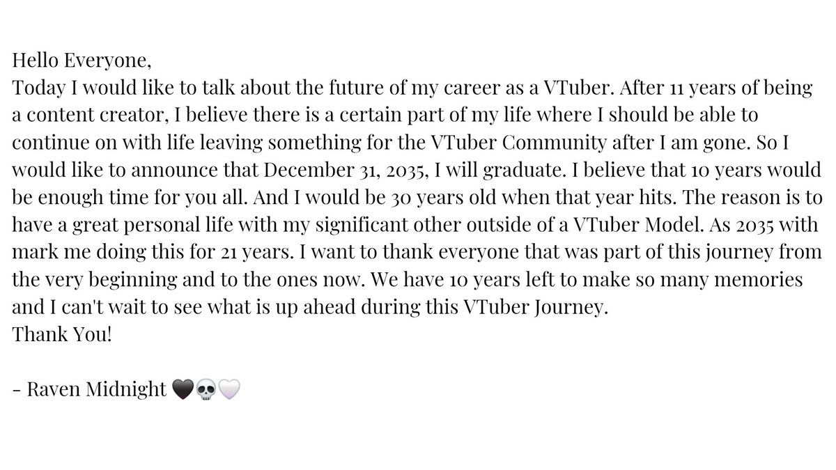 MidnightGES's tweet photo. Lets Make Memories
๐ค๐๐ค #Vtubers #Vtuber #VTuberUprising #TwitchStreamers #twitchtv #VTuberGraduation https://t.co/EXJEuwfW54