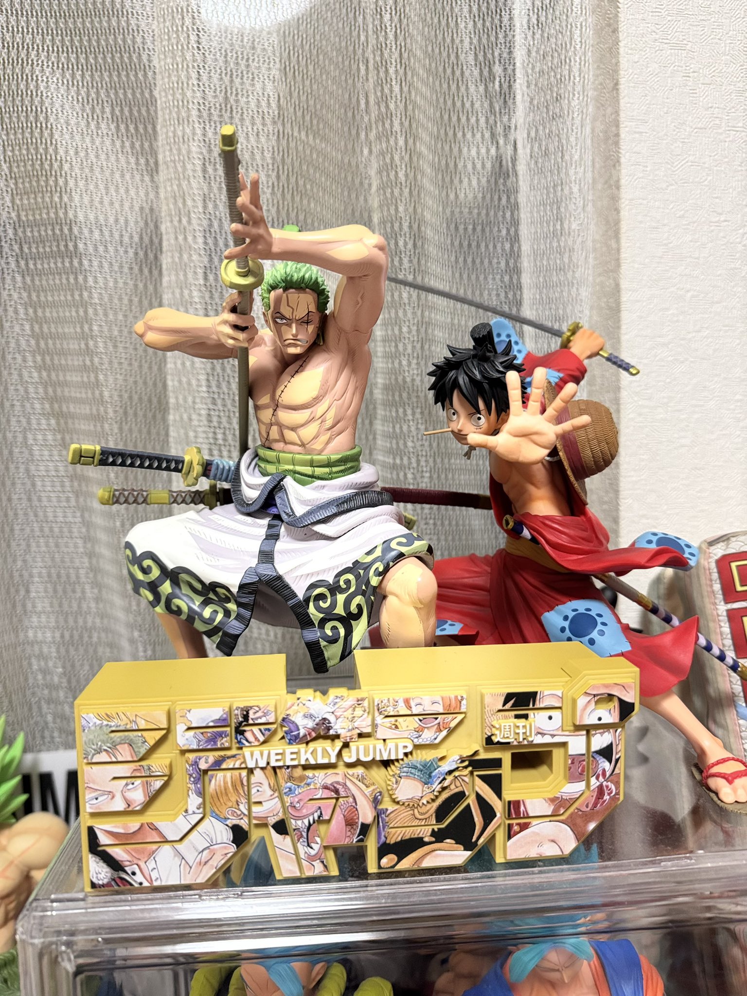 SMSP　ONE PIECE 2体セット A賞　ルフィ太郎、ゾロ十郎 akimaky2️⃣ on X: 