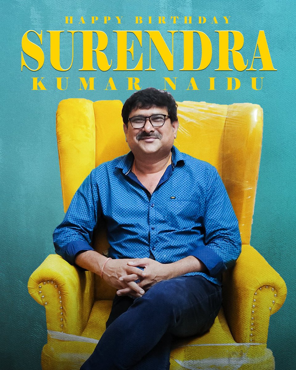 GK Media (@gkcinemapro) on Twitter photo Happy Birthday to the coolest, most passionate PRO and an all-around amazing human being, <a href="/Surendraknaidu/">Naidu Surendra Kumar 😷</a> 🎉
Your commitment and kindness truly make you stand out. Wishing you great health, continued success, and endless happiness! 💐
#HBDSurendraNaidu <a href="/beyondmediapres/">Beyond Media</a> Happy Birthday to the coolest, most passionate PRO and an all-around amazing human being, <a href="/Surendraknaidu/">Naidu Surendra Kumar 😷</a> 🎉
Your commitment and kindness truly make you stand out. Wishing you great health, continued success, and endless happiness! 💐
#HBDSurendraNaidu <a href="/beyondmediapres/">Beyond Media</a>