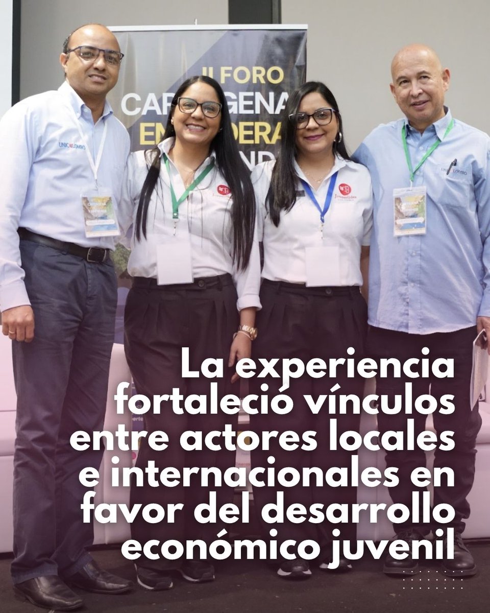 <a href="/Jovesolides_Col/">Jovesolides Colombia</a> <a href="/GVAIgualtat/">GVAIgualtat</a> <a href="/SusanaCamarero/">Susana Camarero</a> <a href="/Bouty_Elhadri/">Boutaina El Hadri</a> 5/5
IMPULSA es una iniciativa impulsada por <a href="/Jovesolides_Col/">Jovesolides Colombia</a> y <a href="/JOVESOLIDES/">JOVESÓLIDES</a>, con la financiación de @GVAigualtat.

#RedImpulsa #CooperaciónInternacional #InclusiónSocial