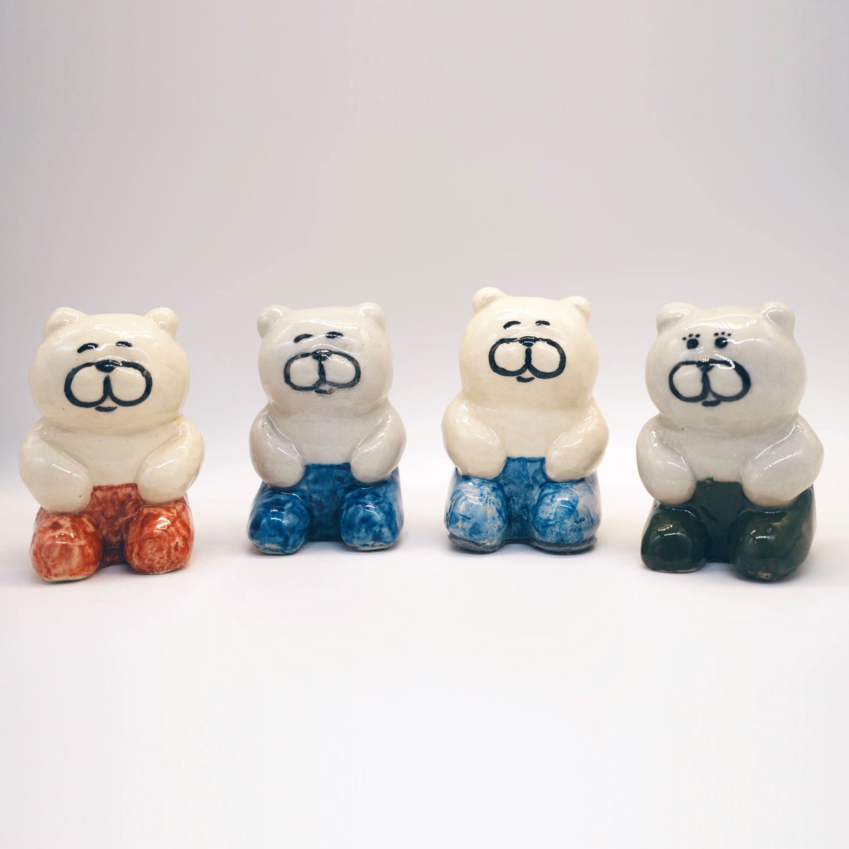 AnneImai's tweet image. 公式通販AnneImaiWebShopにて7月14日(金)17時から陶芸立体作品を発売します🐻
.
発売期間7/14(月)ー7/31(木)
※完売しましたら早めに終了する場合があります。
出品作品数全57点
.
anneimai.shop