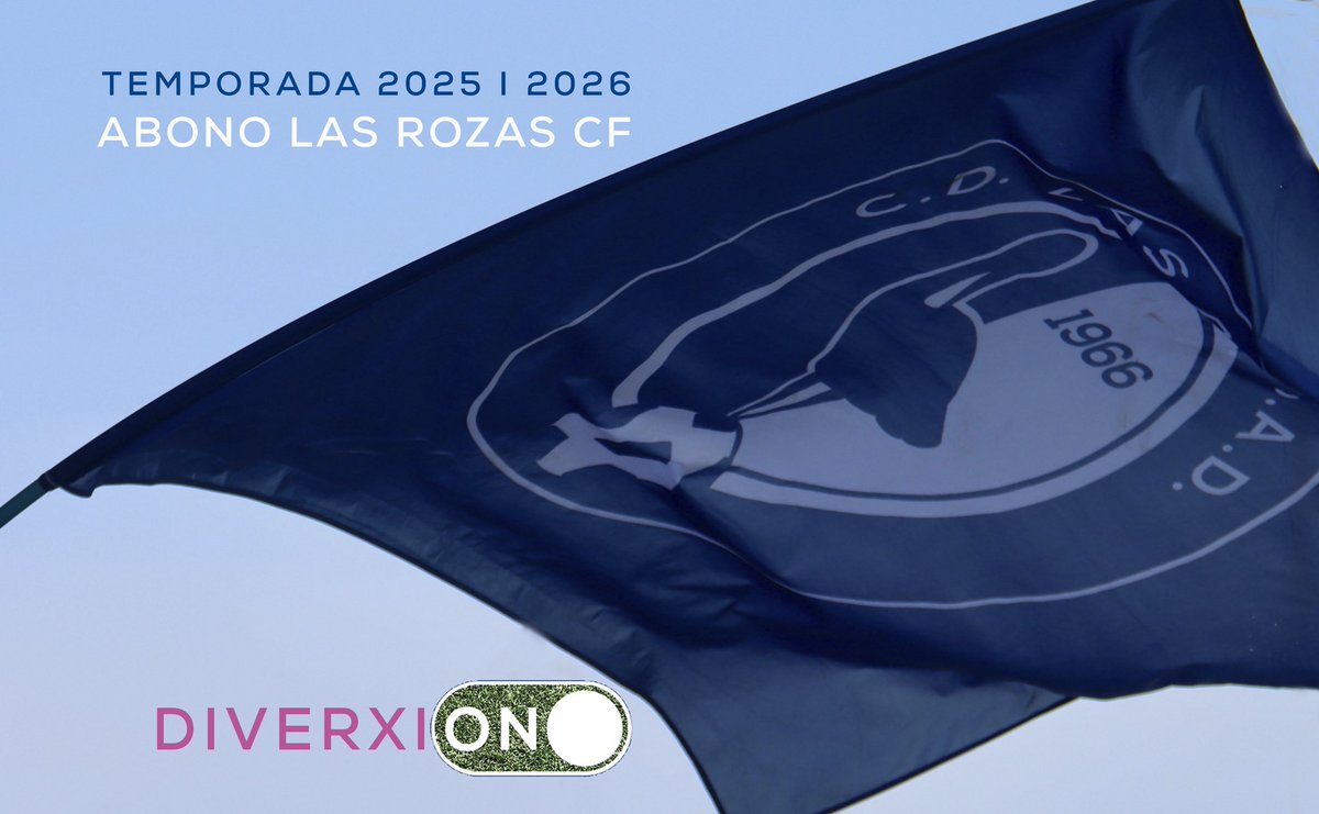 CLUB| 🤔 No lo pienses más.
🙄 No tengas ningún tipo de dudas.

✌️ Esta temporada 25/26…

🧑🏼‍🍳 …abónate a la #diverXiOn.
🤭 Únete a la #diverXiOn.

🔗 lasrozascf.com/noticias/unete…

#CorazonAzul | 💙
#unetealadiverXiOn