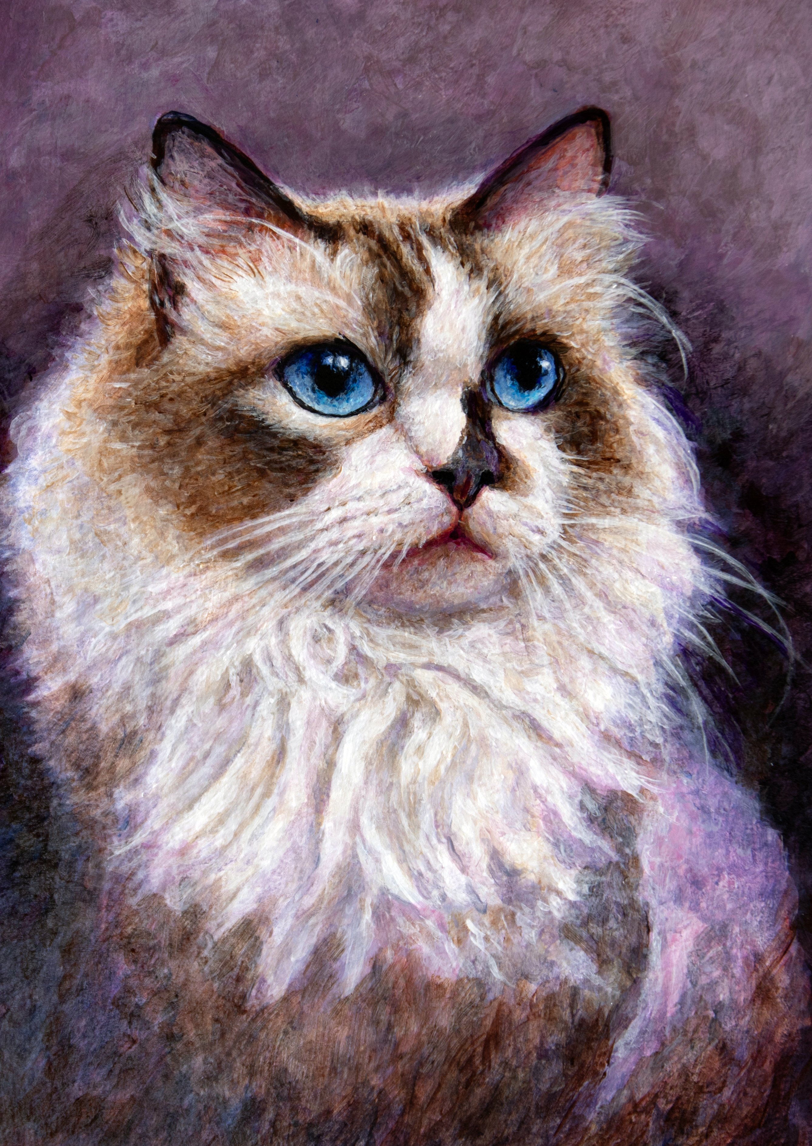 TAKURO 手描き猫の絵 さや さやねこ＆ゆうこ二人展 ＃猫の手も借りたい」ー猫との暮らしと