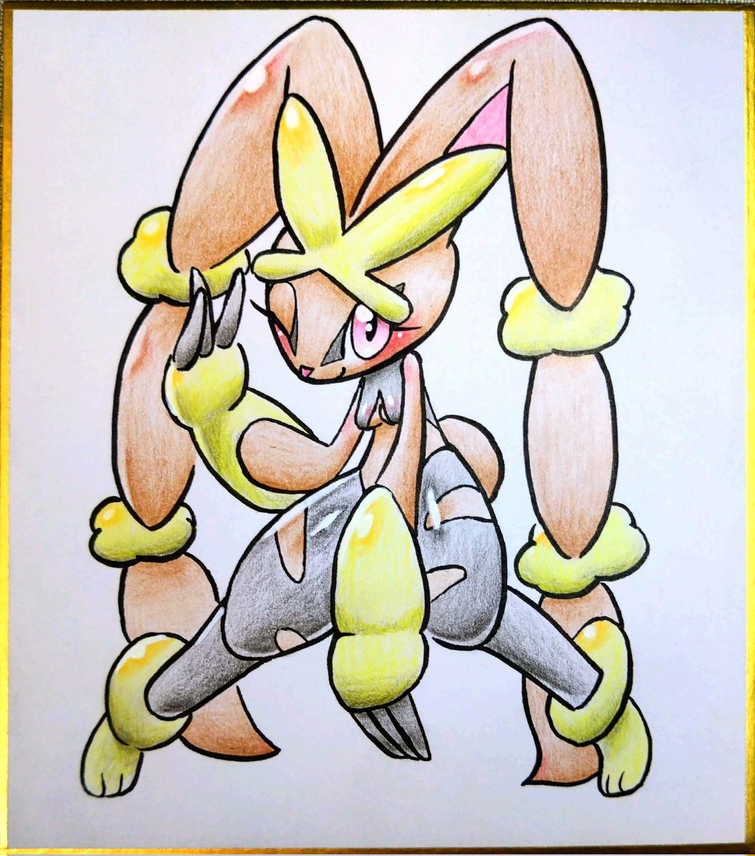 mush_tewi's tweet image. メガなミミロップ