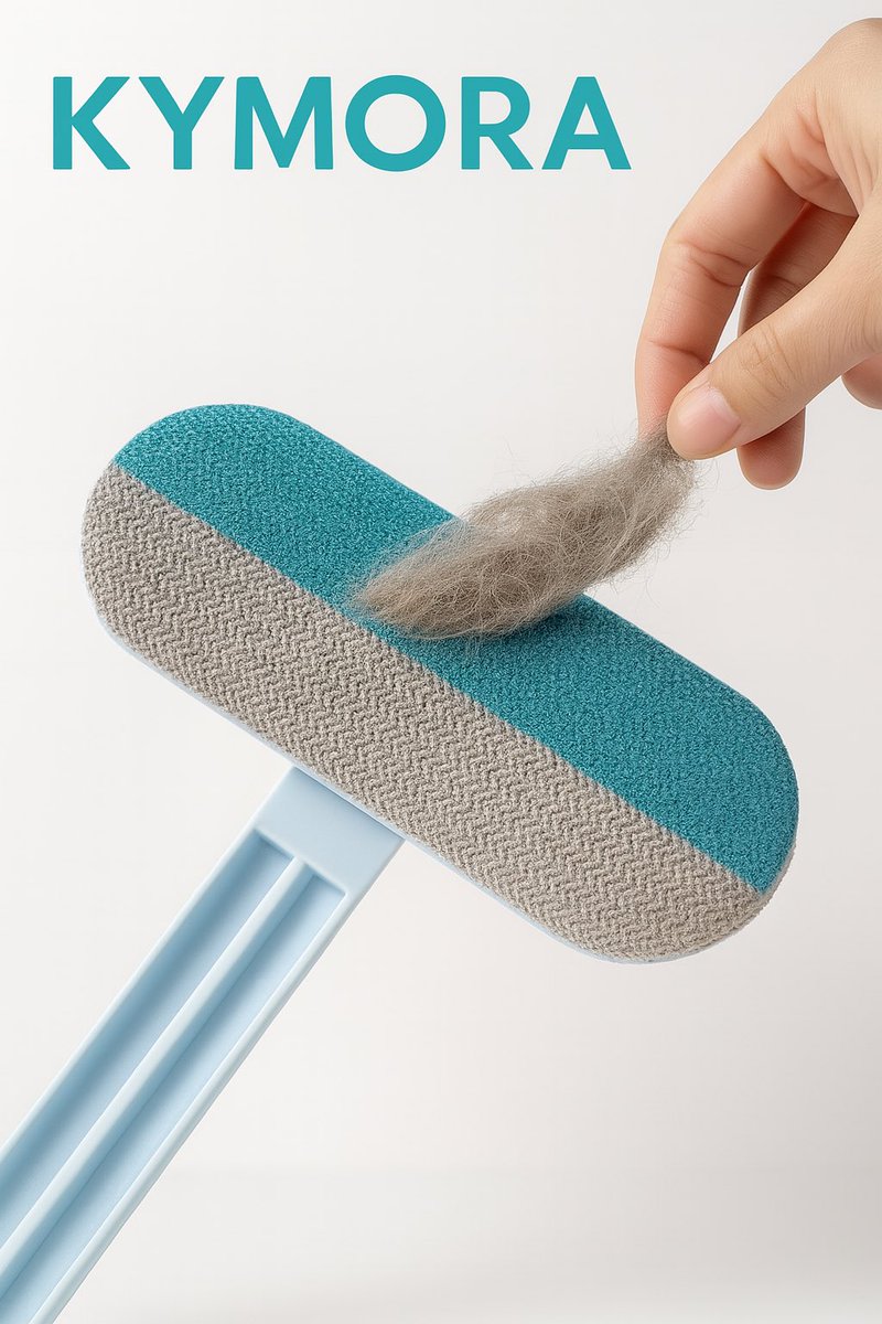 KymoraPets's tweet image. Meet the 2-in-1 Pet Hair Remover – no batteries, no refills, just swipe &amp;amp; clean!
Perfect for couches, clothes, and car seats.
Your lint roller could never. 👀

🛒 Shop now at hyperplug.shop
#PetHack #FurFreeLife #KymoraPets