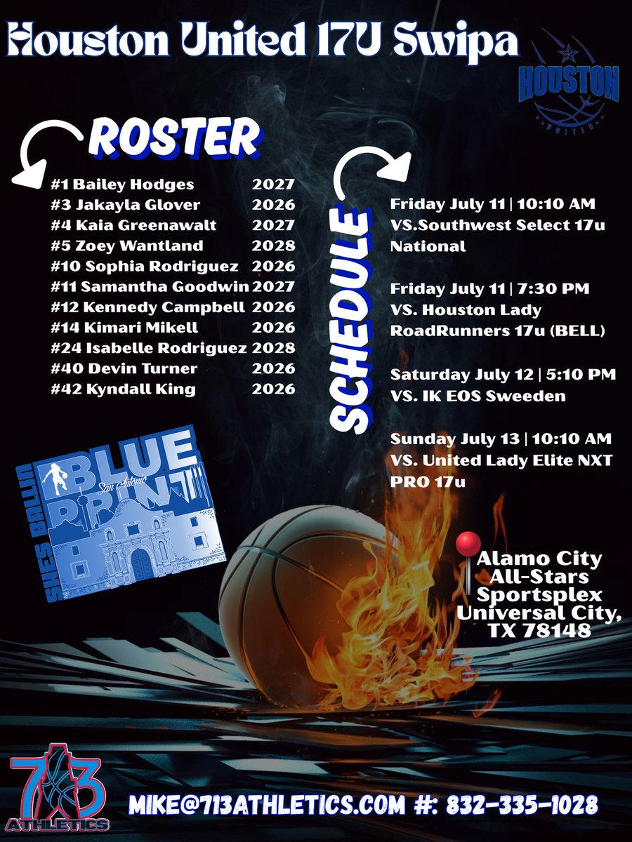 H United (@hunitedmike) on Twitter photo Looks like there was change in teams for the first game
However,Can't wait to watch the girls perform at the Legendary Blue Print!! UUNNNIITTEEDD!!It's Bigger than Basketball! <a href="/2026HouUnited/">HouUNITED -Matt</a> <a href="/HoustonUnited3/">Houston_UnitedBB</a> <a href="/girlzprepreport/">Girlz Prep Report</a> Looks like there was change in teams for the first game
However,Can't wait to watch the girls perform at the Legendary Blue Print!! UUNNNIITTEEDD!!It's Bigger than Basketball! <a href="/2026HouUnited/">HouUNITED -Matt</a> <a href="/HoustonUnited3/">Houston_UnitedBB</a> <a href="/girlzprepreport/">Girlz Prep Report</a>