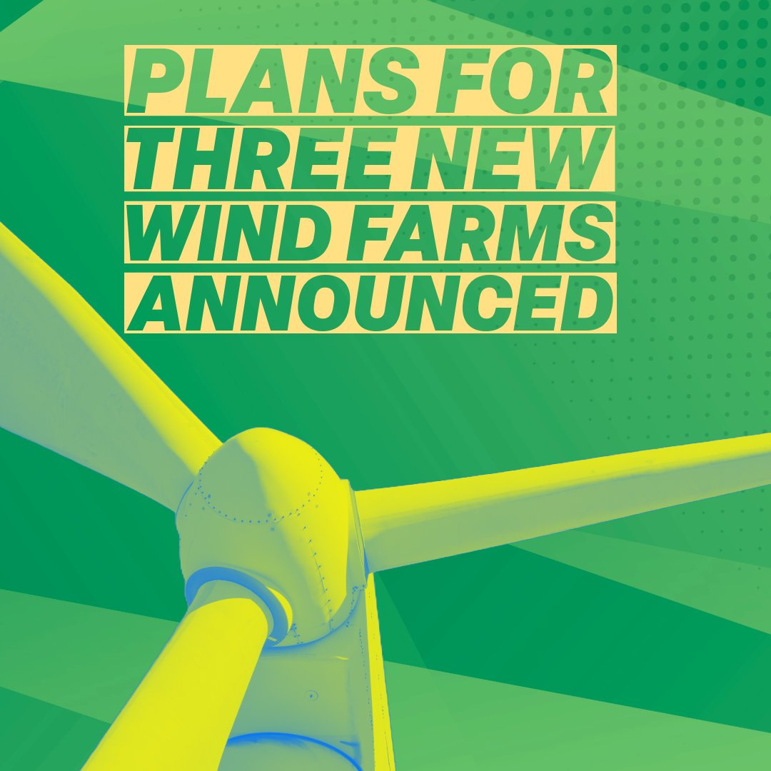 We’re powering new Welsh-owned green energy projects 🍃⚡

Trydan Gwyrdd Cymru has announced plans for three new renewable energy projects, with potential to generate enough clean electricity to power 350,000 Welsh homes’ annual average electricity needs.