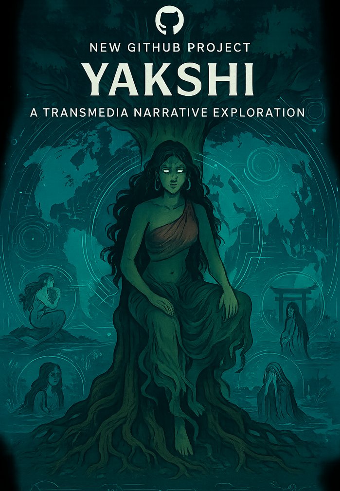 storystorylabs's tweet photo. 🌿 New GitHub Project Launch: Yakshi – A Transmedia Narrative Exploration 🌿
At Smart Story Labs, we are excited to announce a new GitHub project that dives into the transmedia narrative of Yakshi https://t.co/6ITFoRnD47