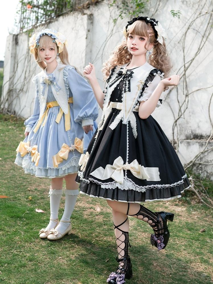 42lolita_'s tweet image. {Lolita New Release}

A sweet mix of stars and bows with 8 types of lace ribbons, doubling your cuteness in unique style 💫🎀✨.

Size: S, M, L, XL
Purchase link: 42lolita.com/collections/20…

#SweetLolita #StarPattern #LaceDetails #CuteStyle #BowAccessory