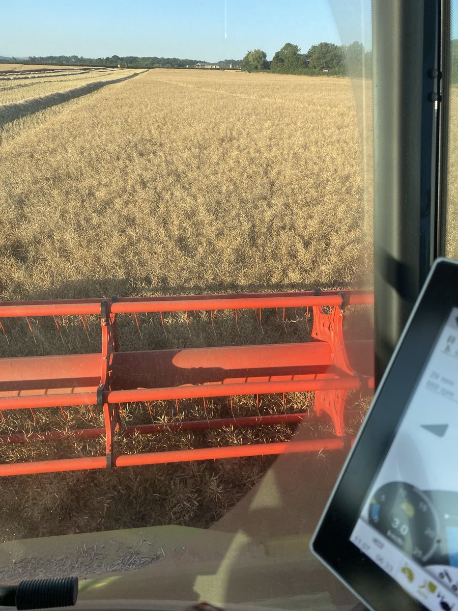 Early start for OSR as late night didn’t bring up the moisture high enough to cut !!! We’re back in 1976 !! #drydrydry