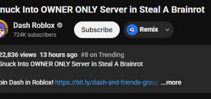 #8 on real trending!