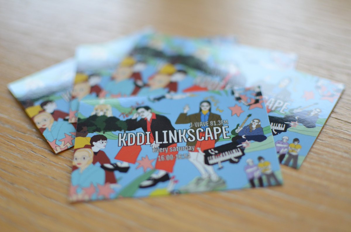 ／
🔊番組ステッカー完成！
＼

シェンシェンこと
田中シェンがデザイン✨

12日（土）INSPIRE TOKYO
12：00～の
TENDRE🎹フリーライブ後に
会場で先行配布します！
※枚数に達し次第終了となります。#LINK813

#jwave #radiko
#インスパイアトーキョー