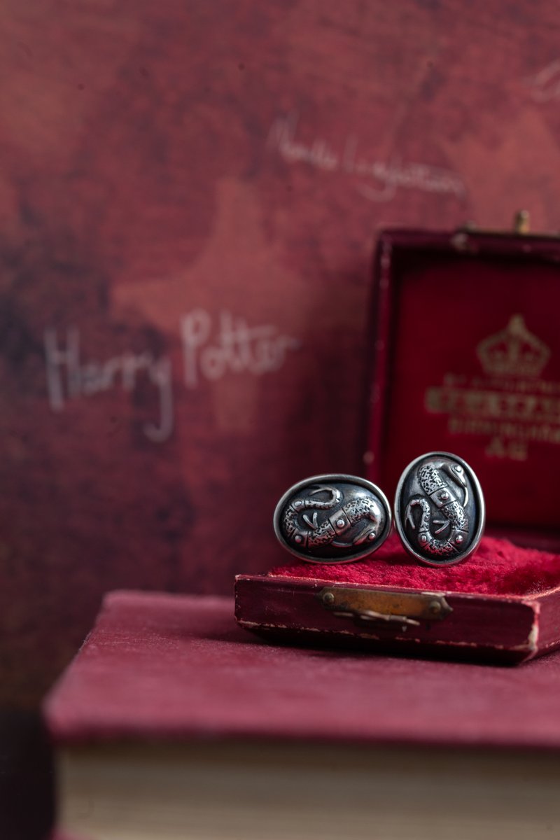Catherine Hills (@chillsjewellery) on Twitter photo I’ve been fascinated by snakes and reptiles for as long as I can remember and was lucky enough to make the Slytherin jewellery for the Harry Potter films.
 #independentretailer #shopindependent #supportsmallbusinesses #cufflinks #romanticcufflinks I’ve been fascinated by snakes and reptiles for as long as I can remember and was lucky enough to make the Slytherin jewellery for the Harry Potter films.
 #independentretailer #shopindependent #supportsmallbusinesses #cufflinks #romanticcufflinks