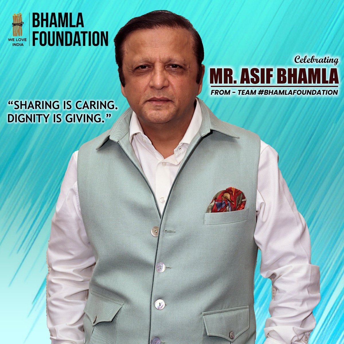 Happy Birthday To the man who always believed our  Chairman our Pride <a href="/Asifbhamlaa/">Asif Bhamla</a> <a href="/bhamlafoundatio/">bhamlafoundation</a>