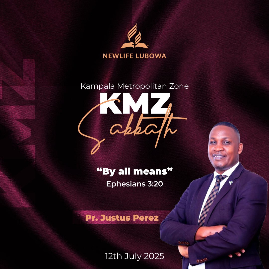 The Kampala Metropolitan Zone (KMZ) Sabbath is here 🤸🕺💃 

Do you know the relevance of KMZ in the administration of the church? 

Come join us this Sabbath as we explore more with Pr <a href="/JustusPerez4/">Justus Perez</a> 

GBU All