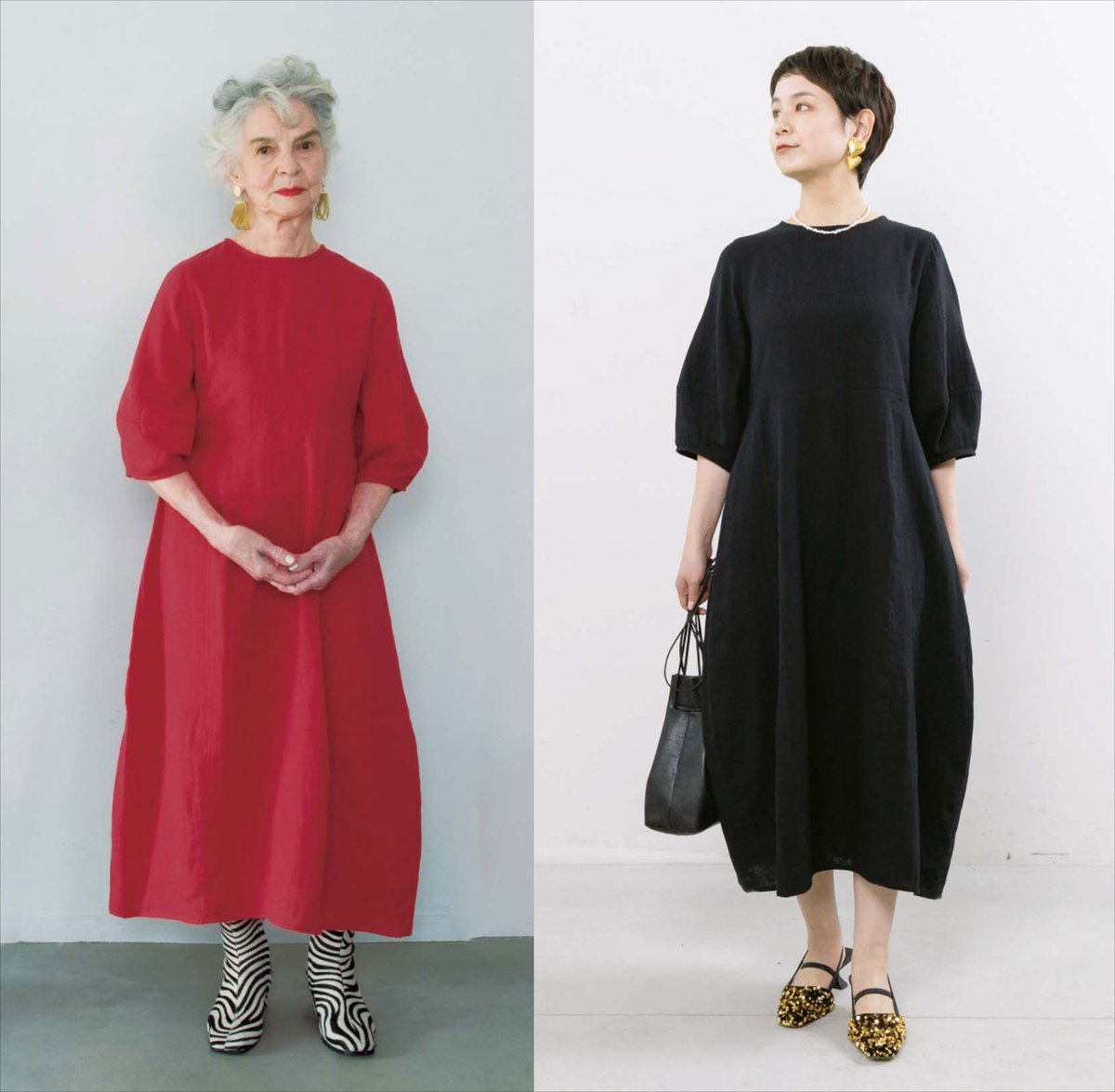 将来はお洒落なおばあちゃんになりたい。

それならこのワンピースはいかが？猛暑も着られる涼しさで、軽くやわらかな素材。値段も高すぎず、お肉を隠して着痩せする美しいシルエット。綿100％ガーゼなのにモード！きっとあなたにも似合うはず。⇒felissimo.co.jp/mensha/382114_…