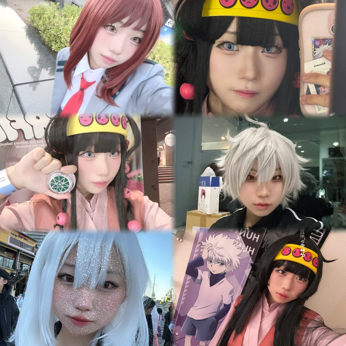 🏷️失礼します🙇‍♀️

関西でゆる〜くコスプレしてます🌟
今h×hがお熱です❤️‍🔥
仲良くしてくれるお友達ください🤲💖

lit.link/kt0917

 #コスプレイヤーさんと繫がりたい