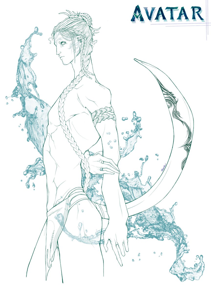BlazeBlue2058's tweet image. booooy🤭❤️
#AVATARTheWayOfWater #avatar #avatarart #draw #avatartwt
