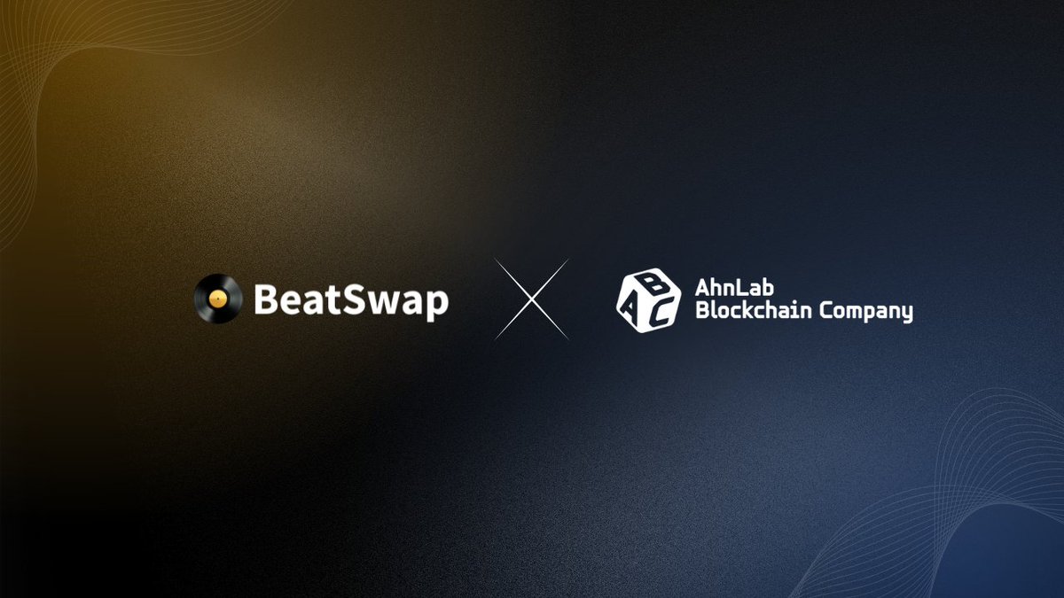 BeatXswap's tweet image. 🎉 Partnership Announcement!
We’re excited to share that @BeatXswap, the next-gen blockchain-powered music ecosystem, has officially signed an MOU with @AhnLab_ABC, the leading blockchain security and tech division of AhnLab!
This partnership is set to maximize our collective…