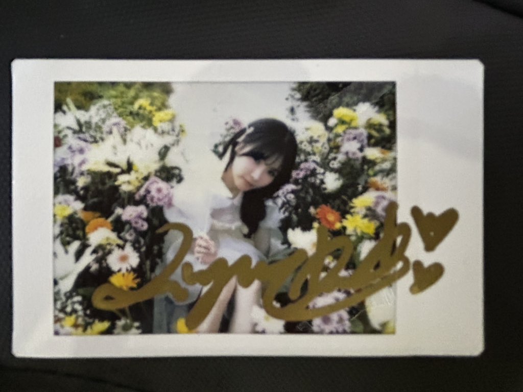 Liyuu 直筆サイン入りチェキ すいりゅう on X: 