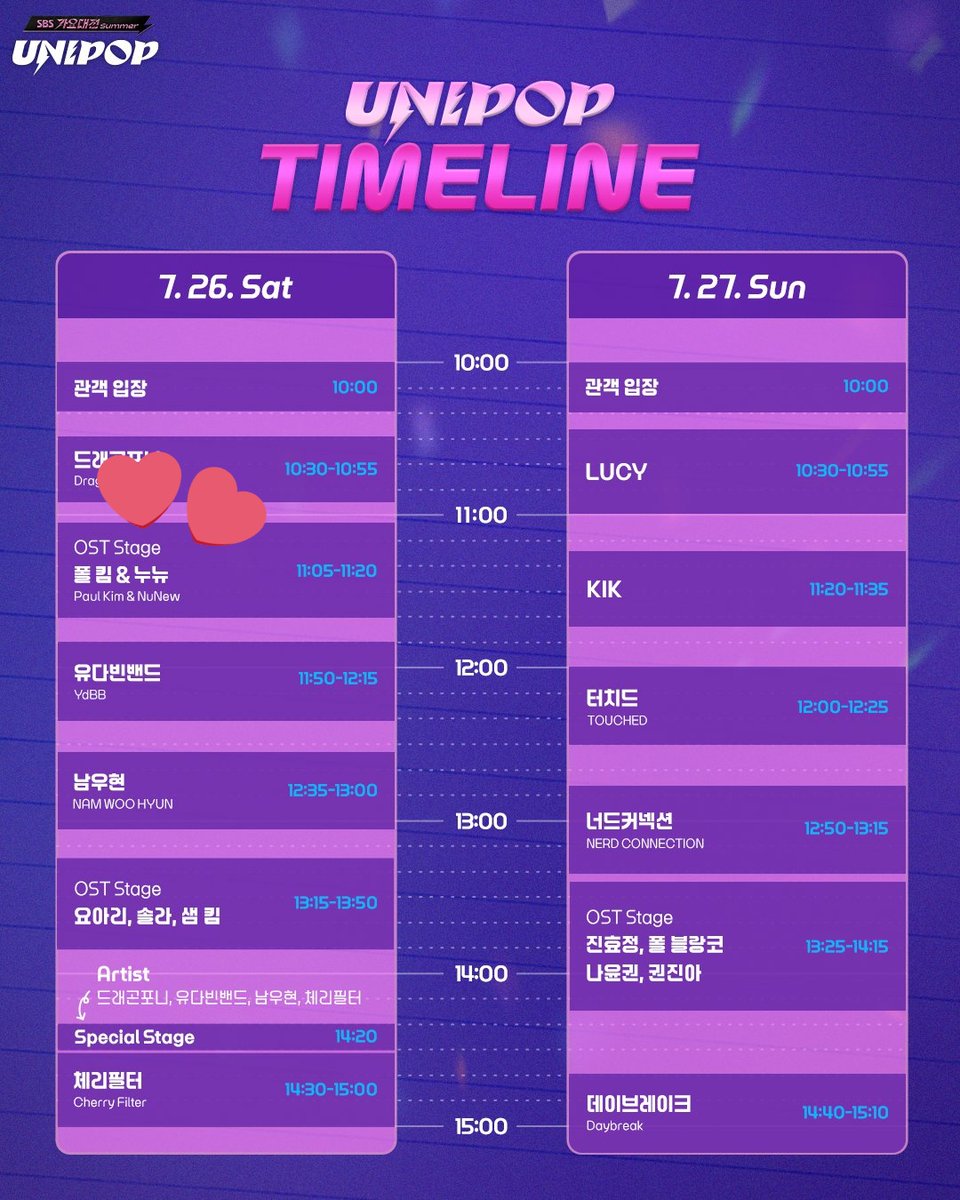 SBS Unipop 26.07 น้องนิว ออนสเตจพร้อมพี่พอลคิมเลย
#NuNew