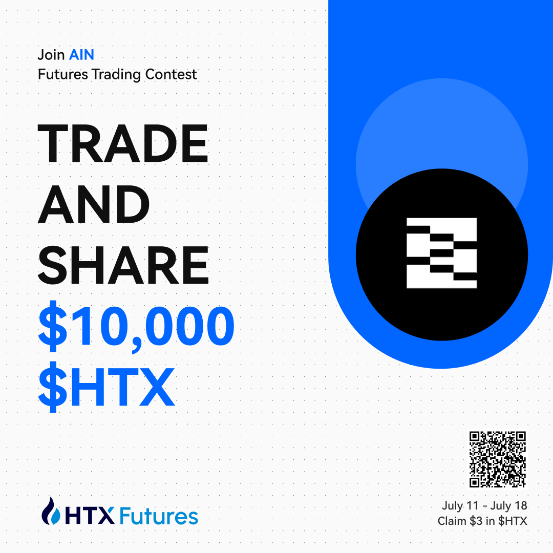 HTX_Global's tweet photo. 💎Start from today and join our $AIN 's future trading contest!
🪙And win a share of $10,000 HTX!

https://t.co/Fib1V3aFhM https://t.co/tUO7z1TLkw