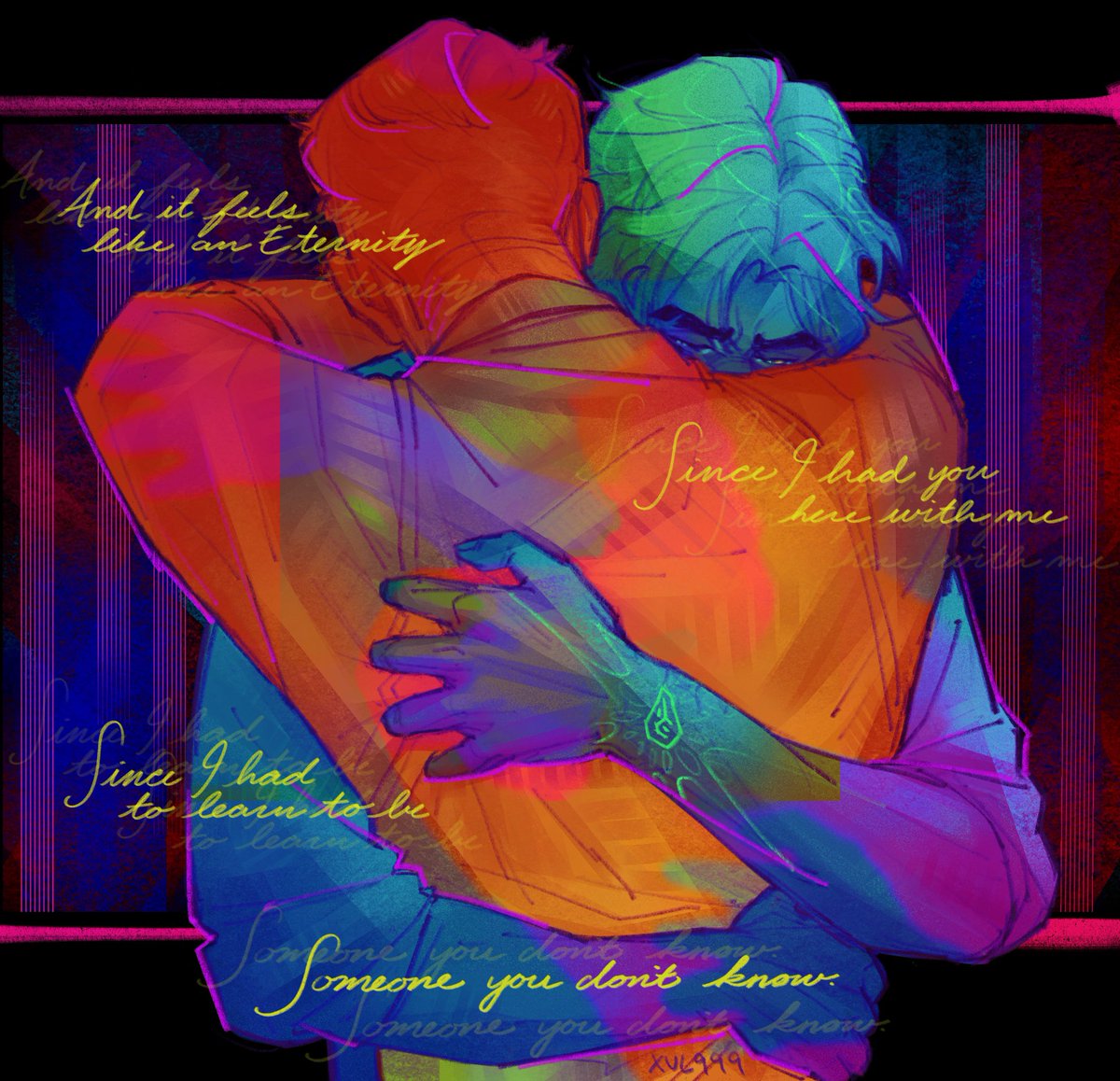 Sometimes you just have to mess around with color and texture to get back in the groove. Anyway y’know that thing about losing yourself as you get older? That with s1a1 and s2a3 Jayce