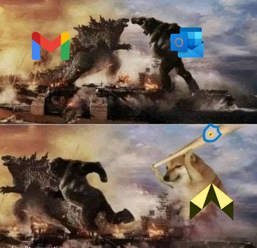 Decentranon1's tweet photo. Enough email drama! Ditch the stress and switch to @Dmailofficial! Our private email service puts security first, so you can focus on what matters. Worth the hype! Say goodbye to email anxiety! #Dmail #PrivateEmail #SecureCommunication https://t.co/on1vHnOBaB