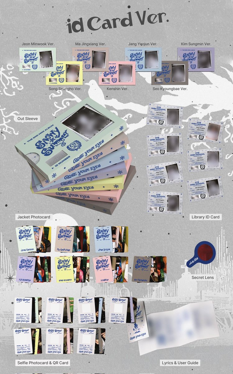 kenshinmipa's tweet photo. GIVEAWAY For INA CLOSER

Rules :
- Like &amp; RT &amp; drop proof di tweet ini
- Vote #CLOSEYOUREYES di mushow apa aja (the show, mcountdown, etc)
- Streaming #클로즈유어아이즈 Snowy Summer MV di YouTube

🎁 2 album sealed id card ver (2 pemenang)
🎁 2 pc official (2 pemenang)

END TBA https://t.co/bFlUN667JW
