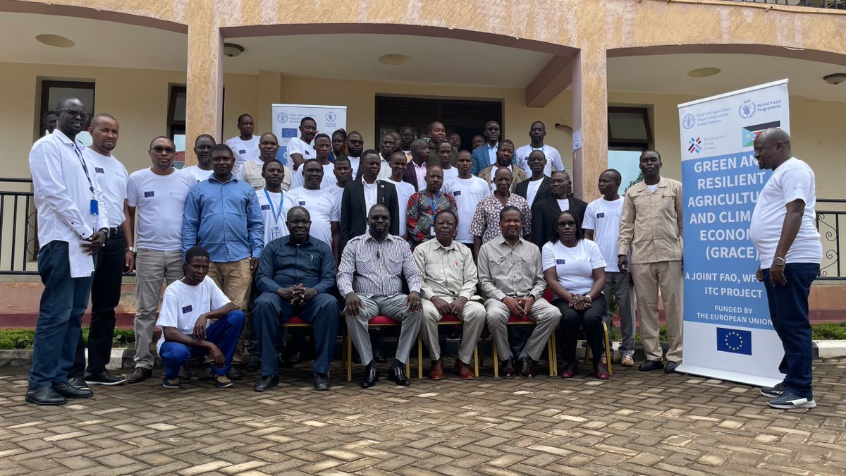 WFP_SouthSudan's tweet image. With support from @EUinSouthSudan🇪🇺 and in collaboration with @FAOSouthSudan & @ITCnews, we have launched the GRACE project in Western Equatorial State🌱
Together, we aim to boost food security, resilience & job creation across #SouthSudan