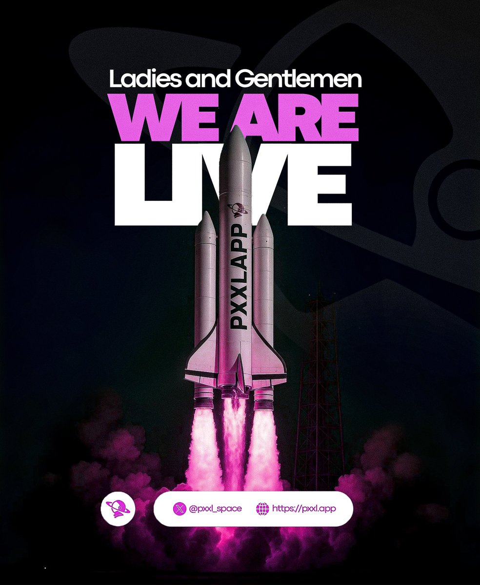 Ladies and gentlemen 

Pxxl is live.
I hope it gives you the peace of mind to build what you've been dreaming of.