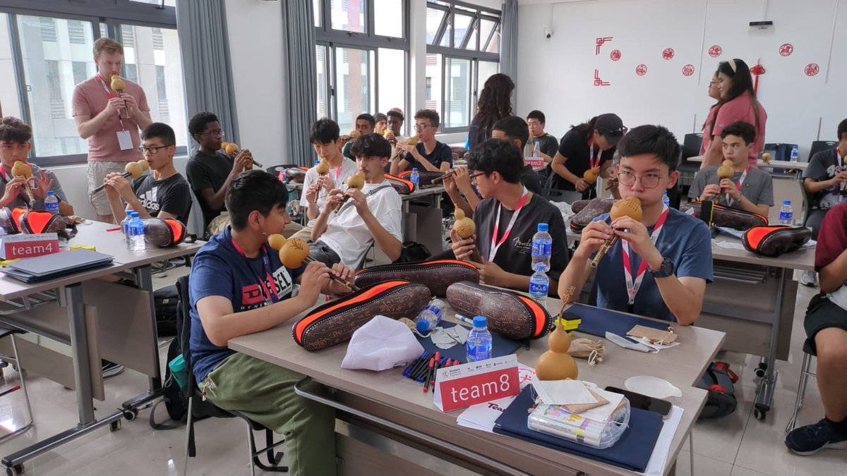 Other activities included weaving and making cards.