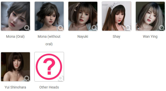 We have recently updated Gynoid's silicone doll heads. You can view them here: coeros.com/product/gynoid….

The “Oral” label after the name indicates that this doll head offers a movable jaw option.
Doll heads that support the movable jaw feature include Elsa, Gina, Ji Xiang, Joey,