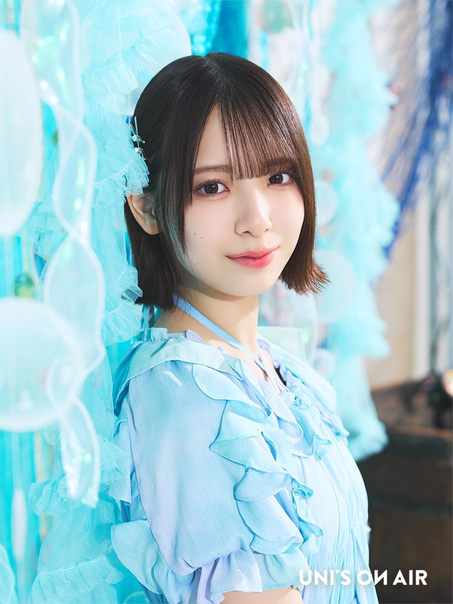 日向坂46 渡辺莉奈 ユニエア オフラインイベント ☀限定衣装「UNIFES'25 summer」☀ 涼しげな微笑に心が躍ります