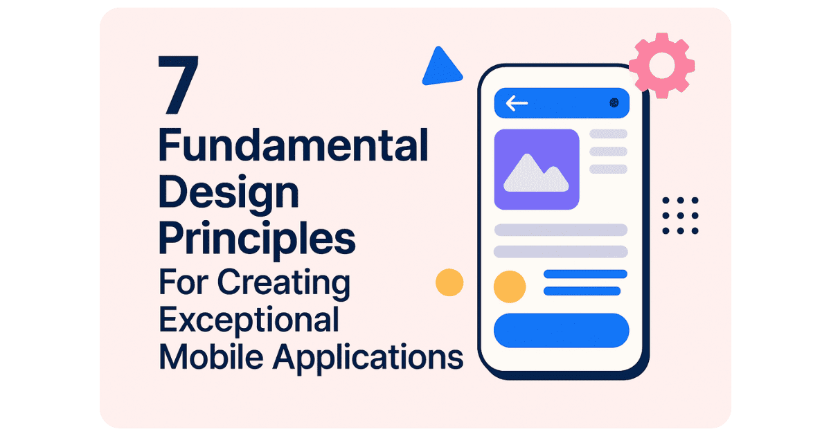 TechUnityInc's tweet image. 7 Fundamental Design Principles For Creating Exceptional Mobile Applications bit.ly/4lNcicm #MobileAppDesign #UXPrinciples #UIDesignTips
#AppDesignFundamentals #MobileUX #AppDevelopment #UserCentricDesign #MobileUIUX #ExceptionalApps #DesignThinking #TechUnity