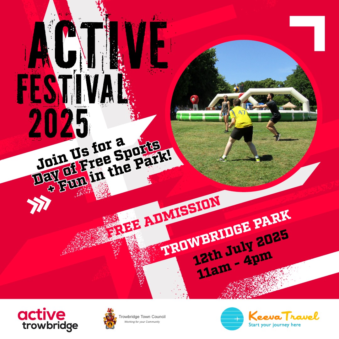 Come and get active this Saturday at Trowbridge Town Park from 11am to 4pm for Active Festival—a day of free fun for all ages! Our Fostering Team will be there too, so stop by and say hello.

#ActiveFestival  #FosterWithUs