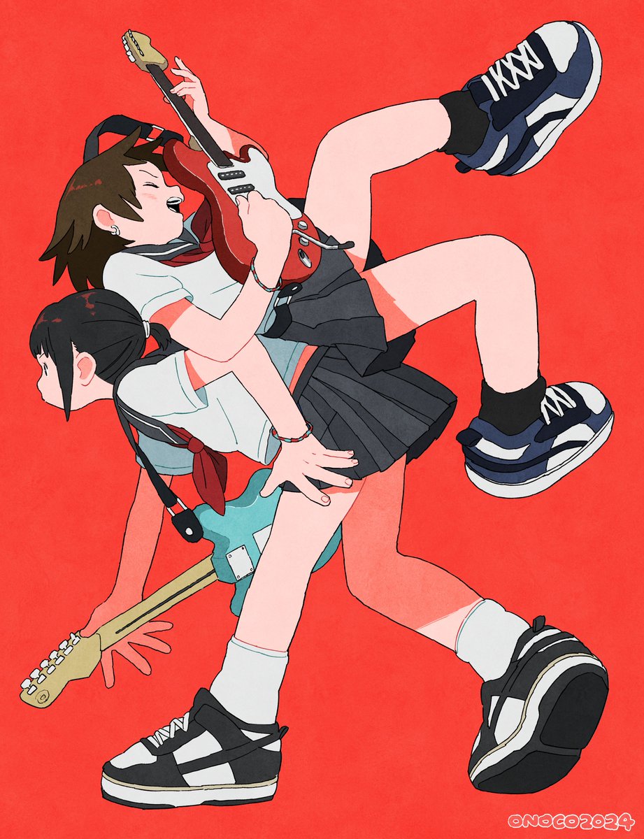 再掲ですが、この絵にはすごく思い入れがあって、
音が鳴るような絵が描けた気がしてます