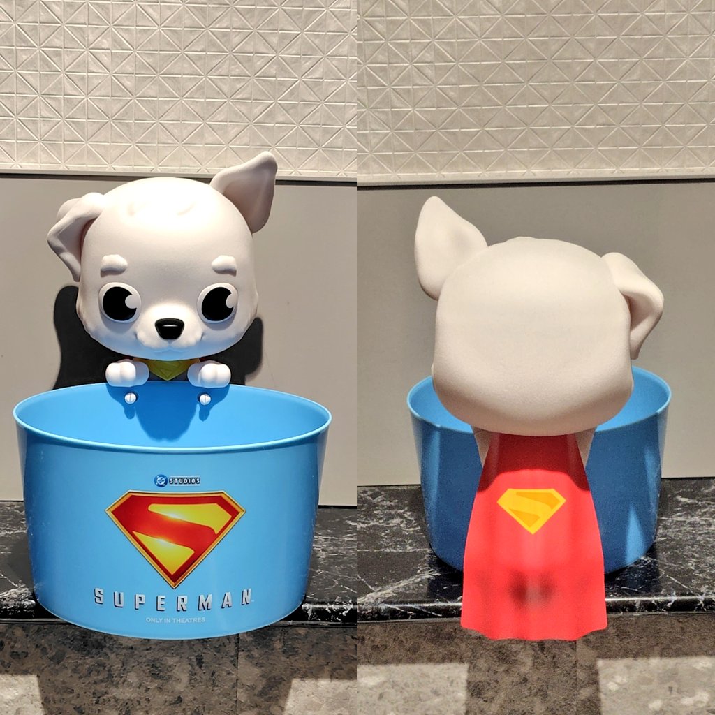 スーパーマン字幕と吹替で観てきた🦸 TOHOシネマズ限定のポップコーン