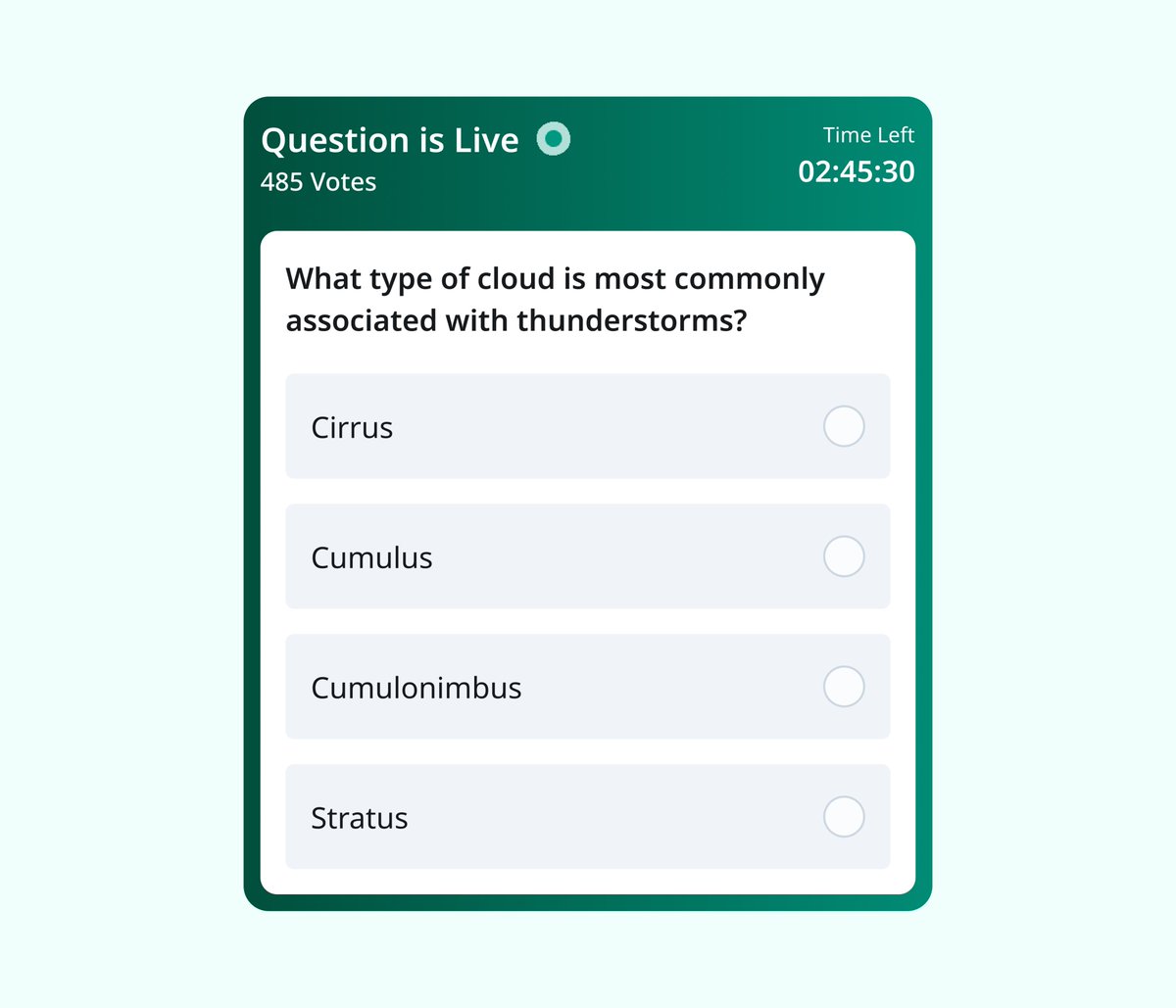 Poll feature
#ProductDesign #UIDesign #visualdesign