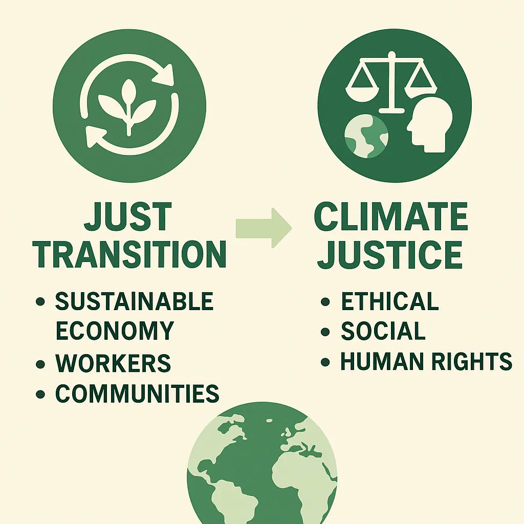 Caring for the environment isn’t a trend—it’s justice. 🌍 Let’s build a fair green transition where no one is left behind. #ClimateJustice #JustTransition
Article by: <a href="/SunSutthi/">Sutthi Sun</a> 

Read more: medium.com/@sutthisun/jus…