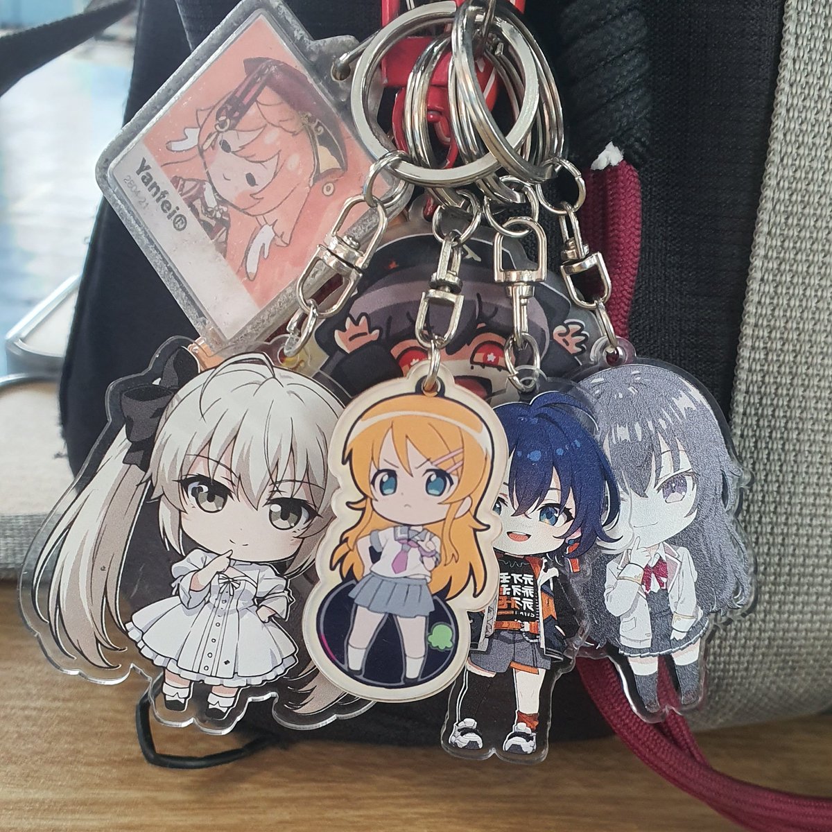"hey man what are your keychains from?"

"uh"